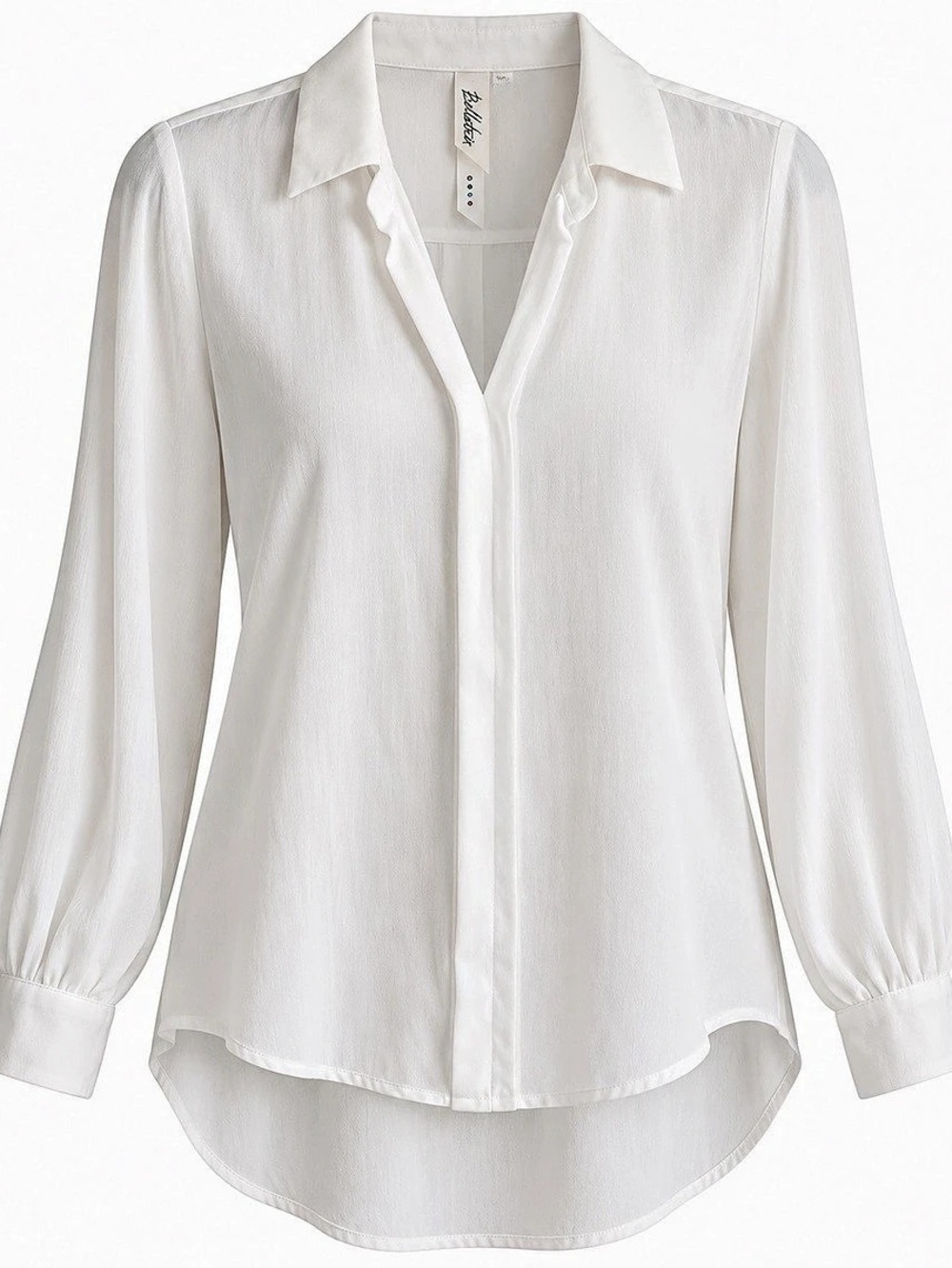 Bellatrix Long Sleeve Blouse White Size XS Like New